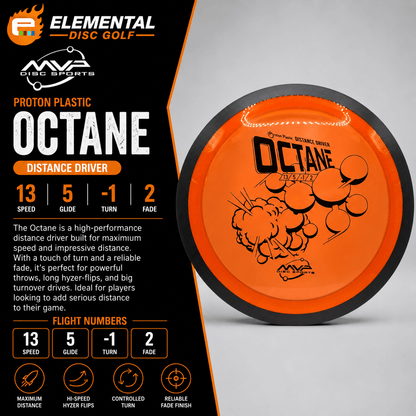 MVP Proton Octane (13/5/-1/2) - Elemental Disc Golf