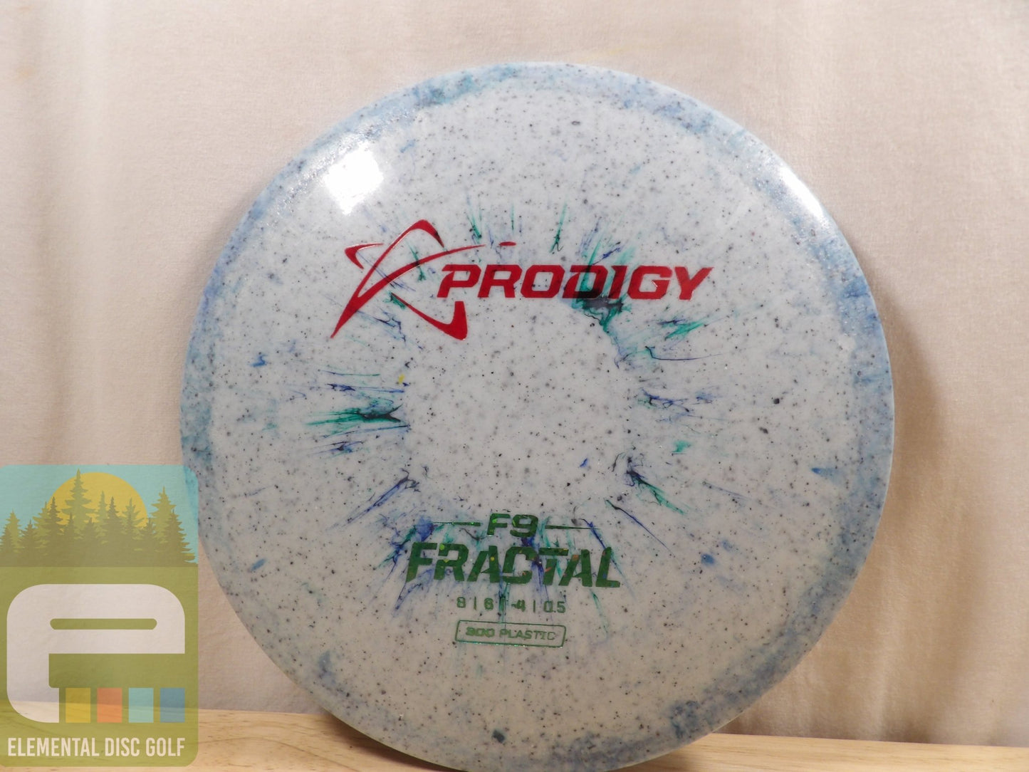 Prodigy 300 Fractal F9 (8/6/-4/0.5) - Elemental Disc Golf