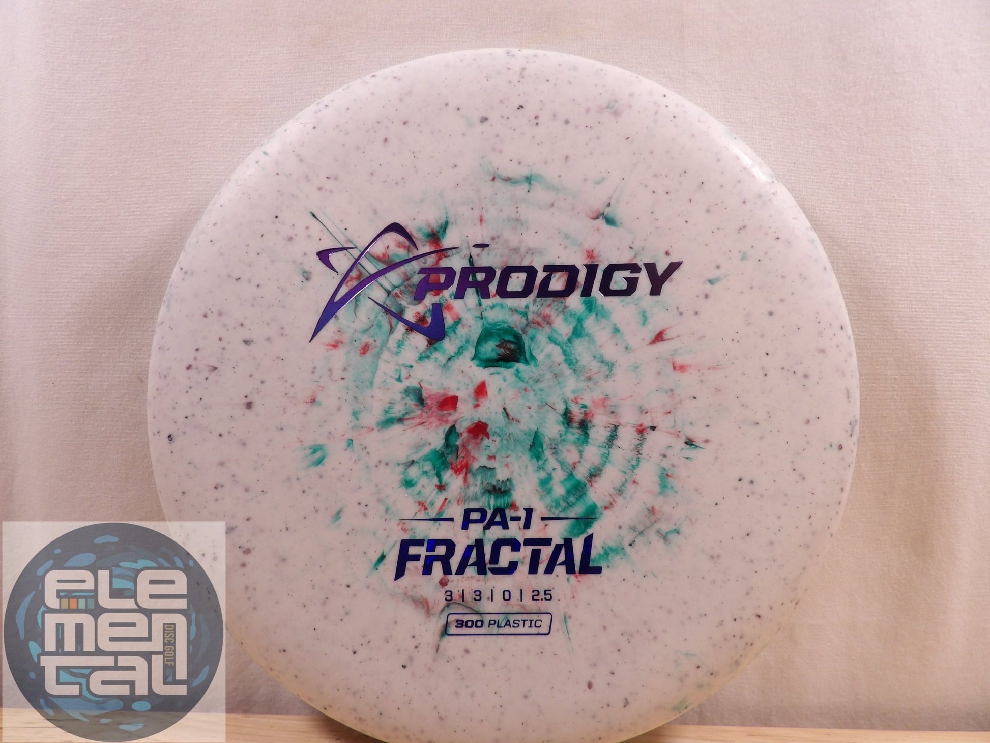 Prodigy 300 Fractal Pa-1 (3/3/0/2.5) - Elemental Disc Golf