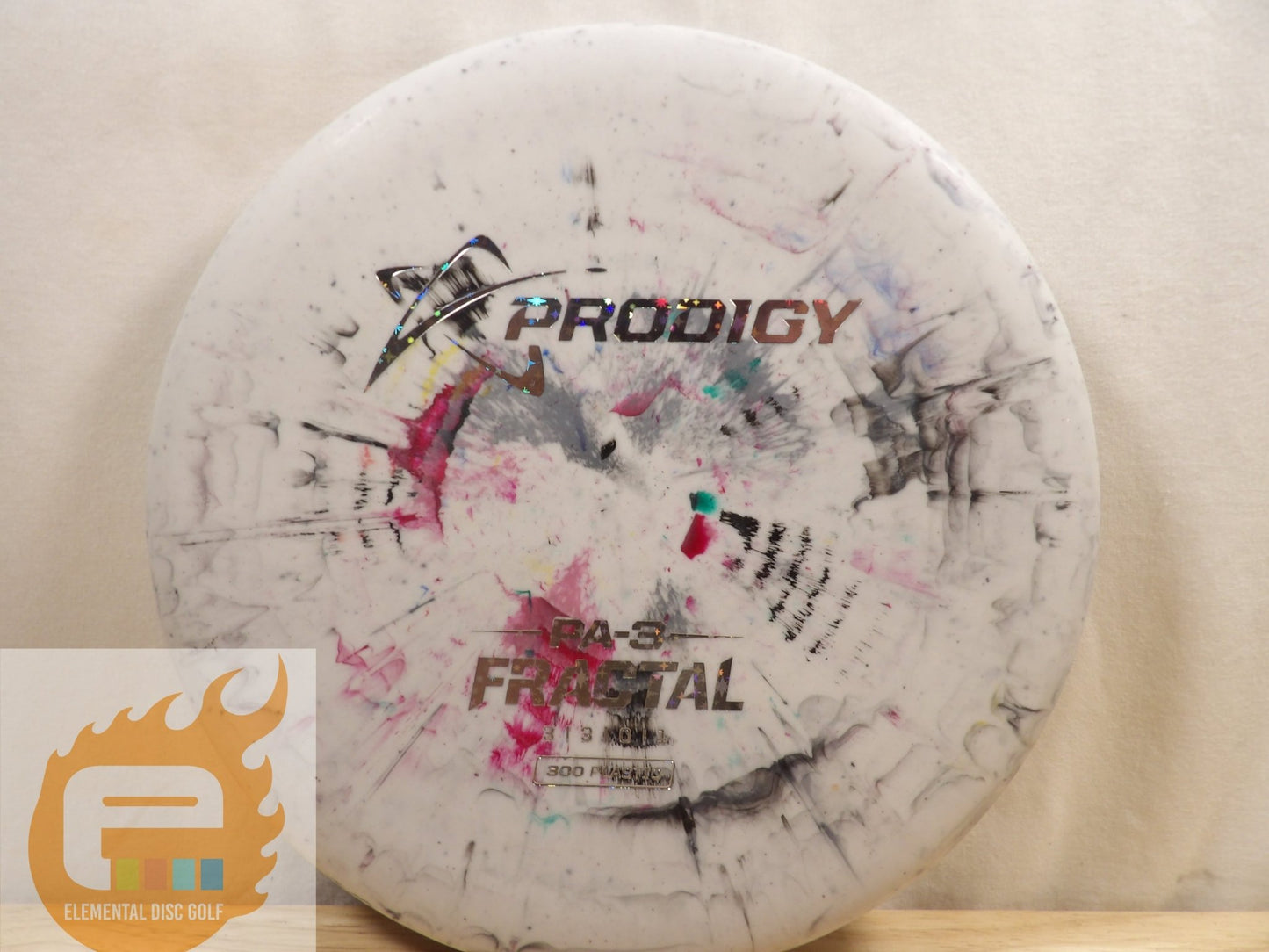 Prodigy 300 Fractal PA - 3 (3/3/0/1) - Elemental Disc Golf