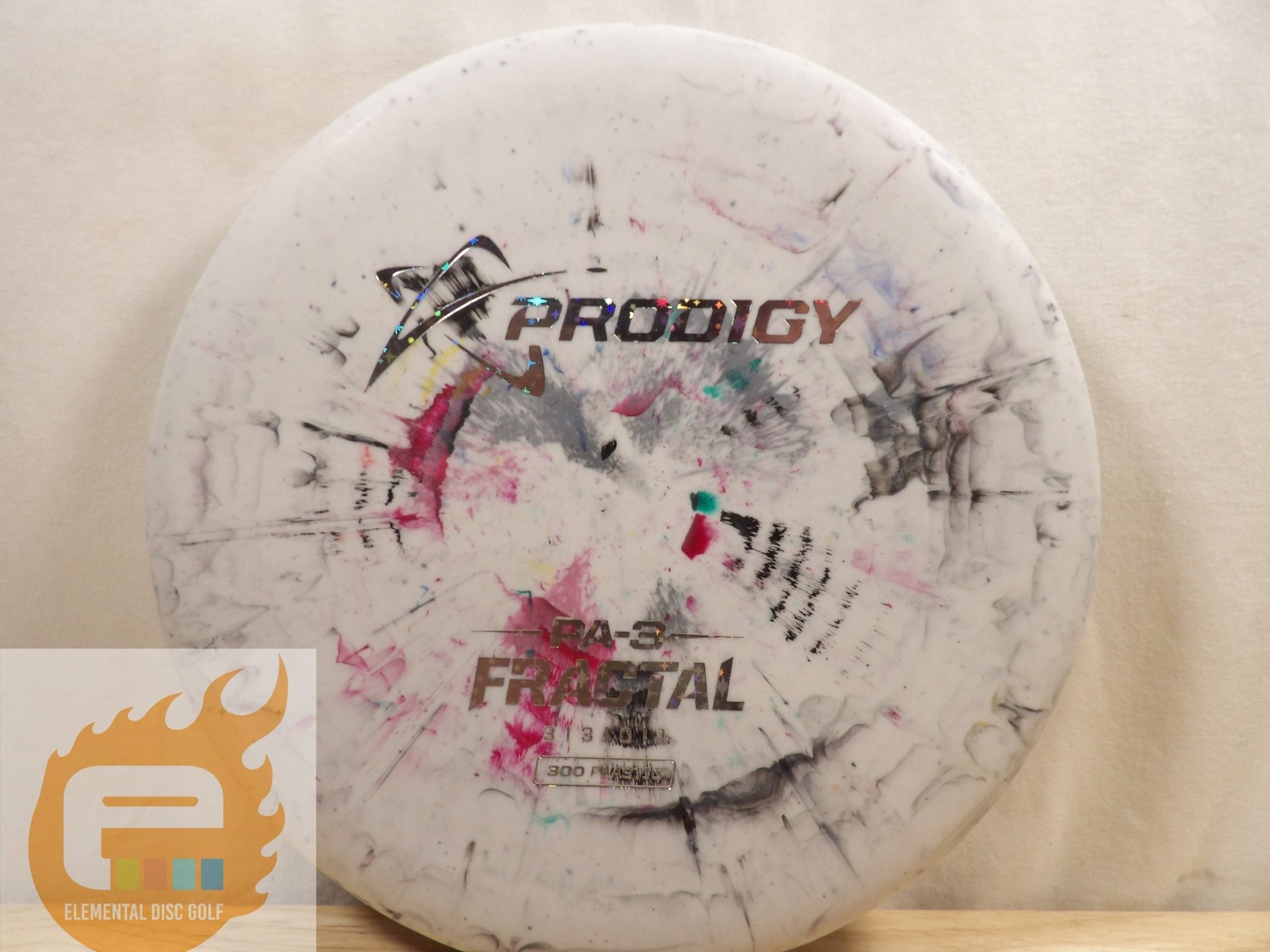 Prodigy 300 Fractal PA - 3 (3/3/0/1) - Elemental Disc Golf