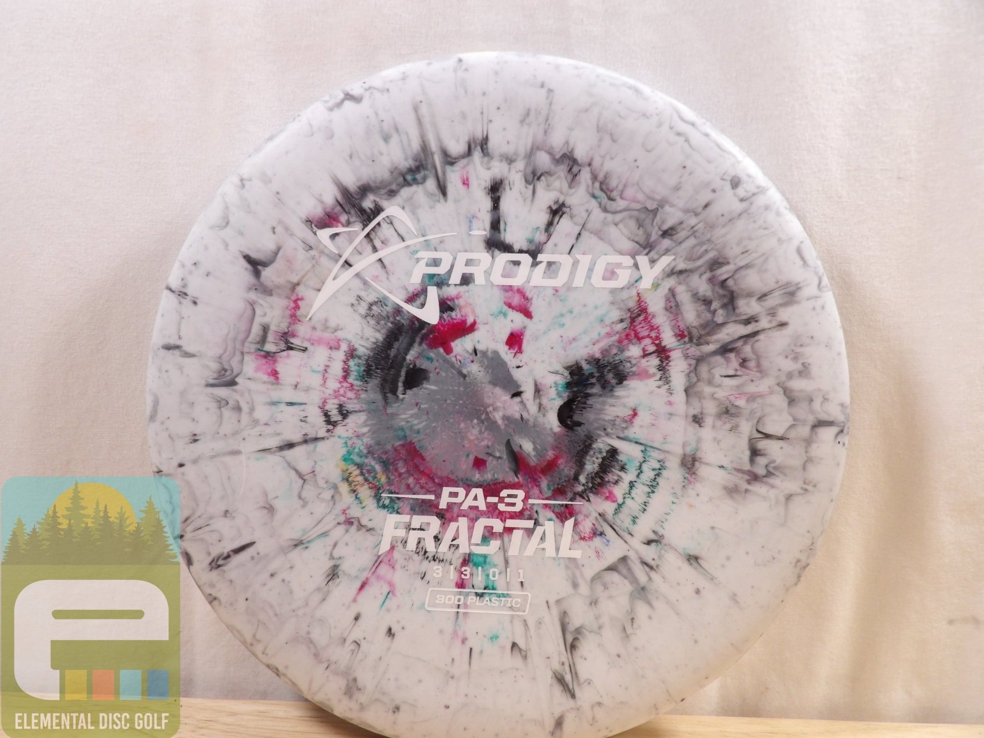 Prodigy 300 Fractal PA - 3 (3/3/0/1) - Elemental Disc Golf