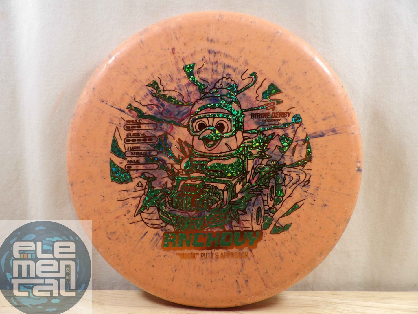 Prodigy 300 Fractal Rook (3/5/-1/1) 2026 Birdie Derby - Elemental Disc Golf