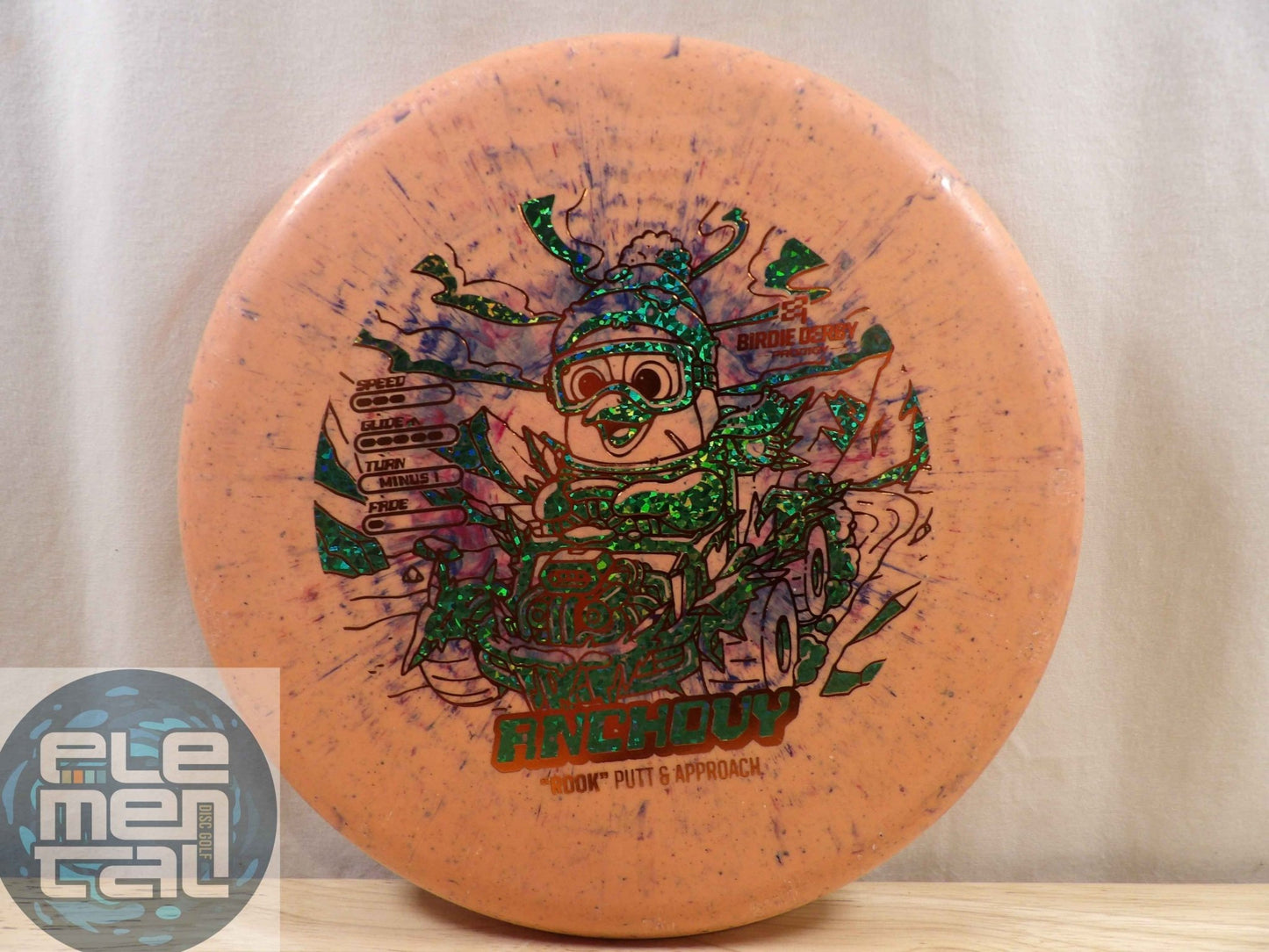 Prodigy 300 Fractal Rook (3/5/-1/1) 2026 Birdie Derby - Elemental Disc Golf