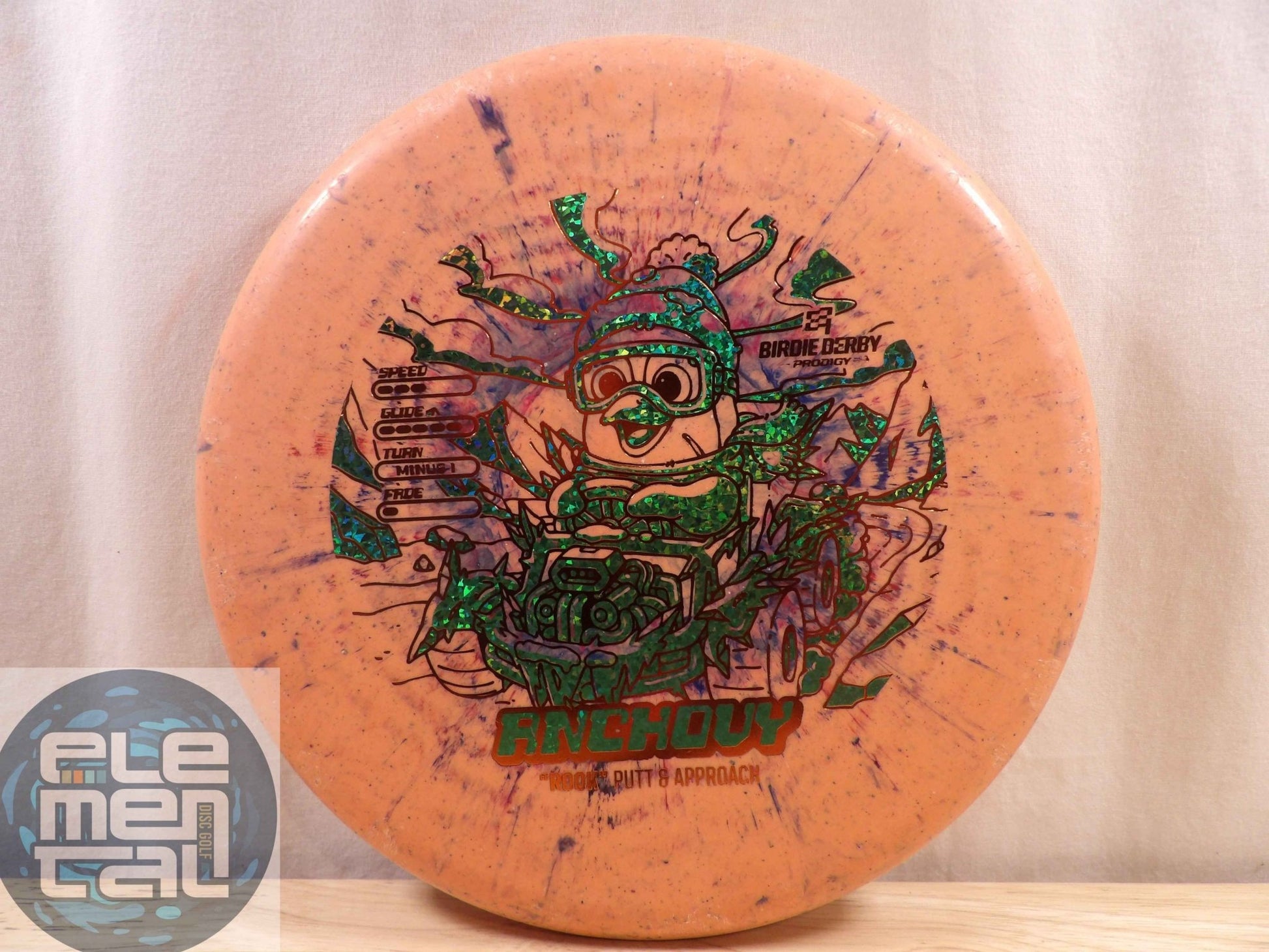 Prodigy 300 Fractal Rook (3/5/-1/1) 2026 Birdie Derby - Elemental Disc Golf