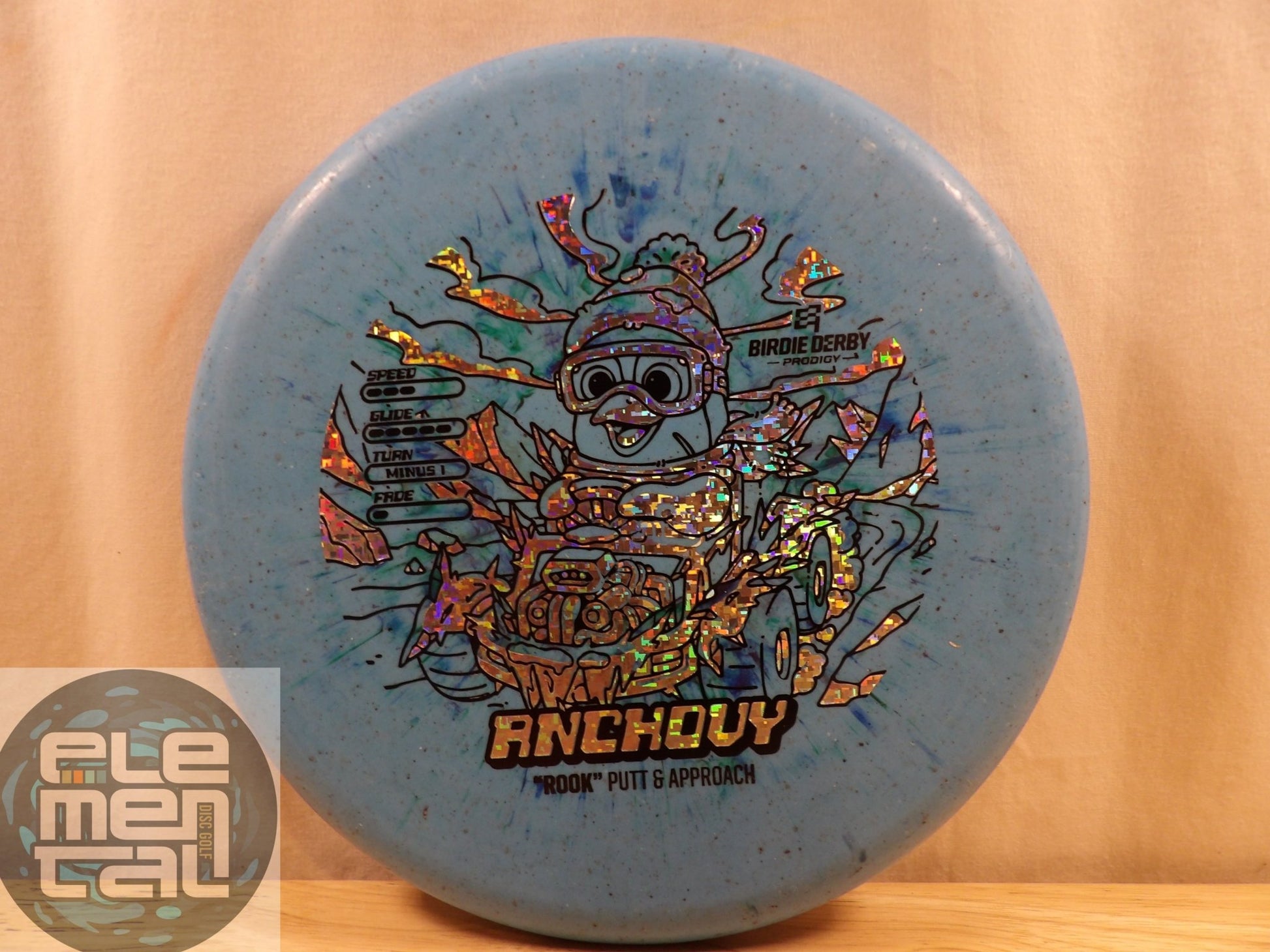 Prodigy 300 Fractal Rook (3/5/-1/1) 2026 Birdie Derby - Elemental Disc Golf