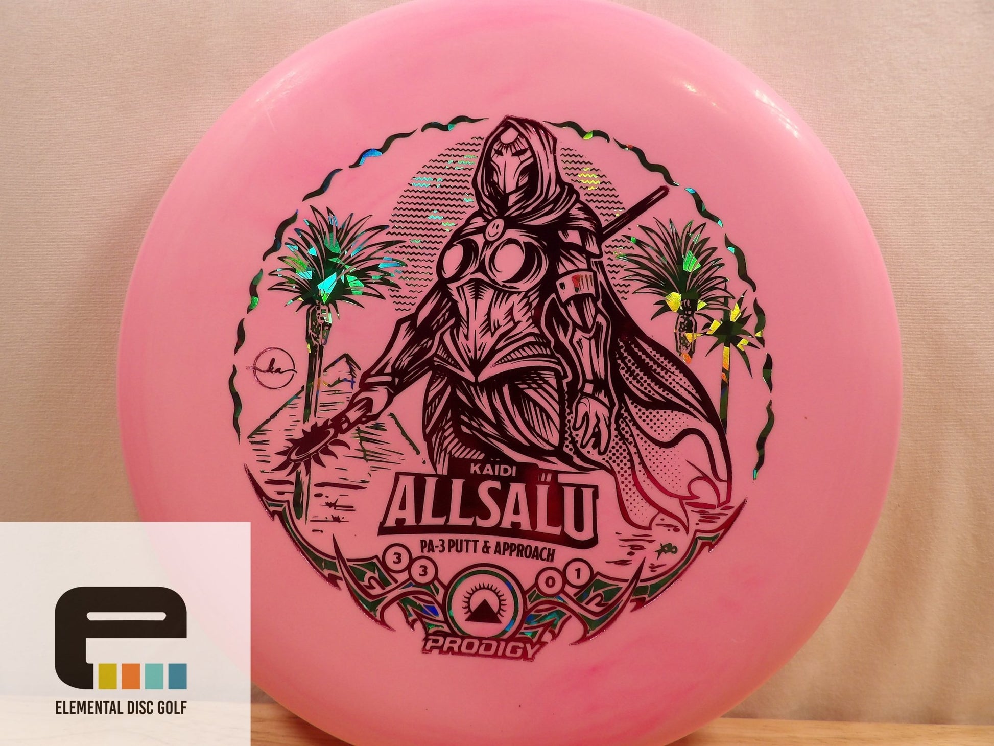 Prodigy 300 Glow PA - 3 (Kaidi Allsalu) - Elemental Disc Golf