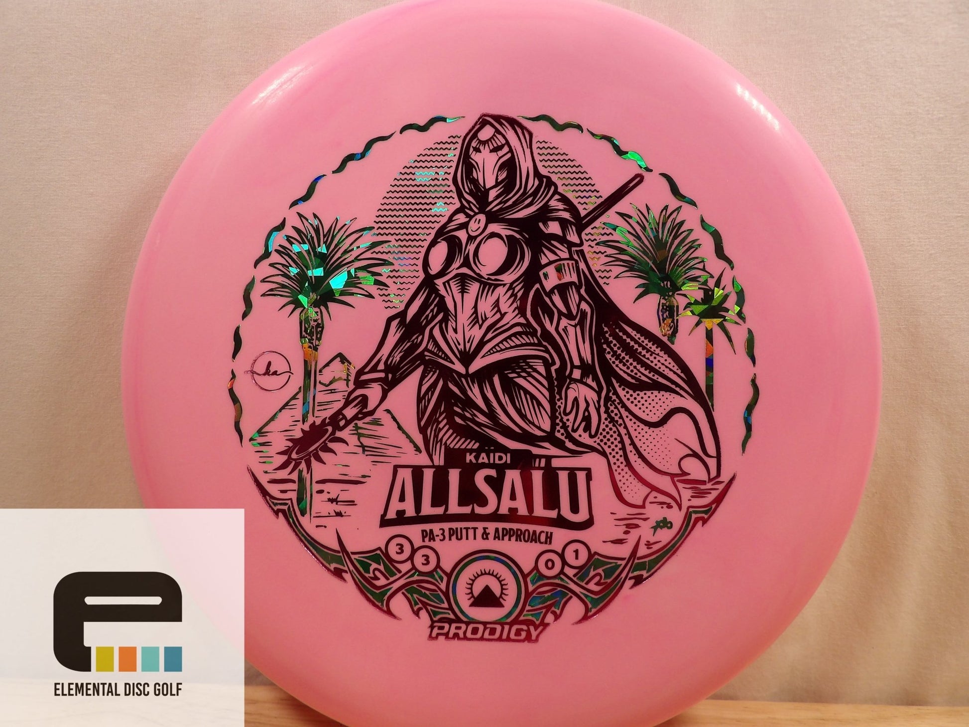 Prodigy 300 Glow PA - 3 (Kaidi Allsalu) - Elemental Disc Golf
