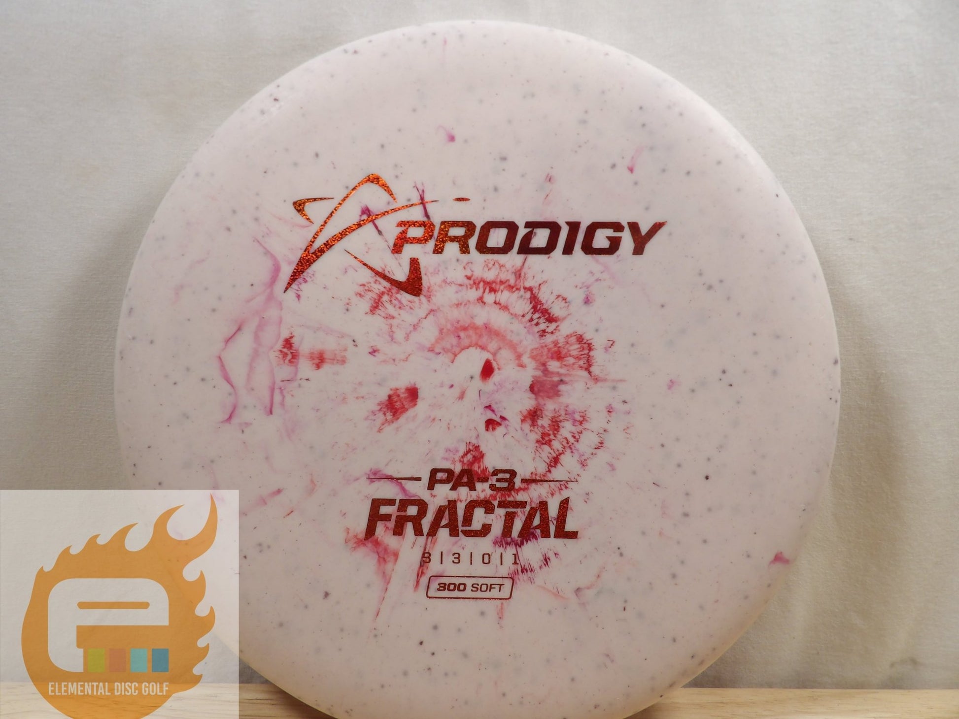 Prodigy 300 Soft Fractal PA - 3 (3/3/0/1) - Elemental Disc Golf