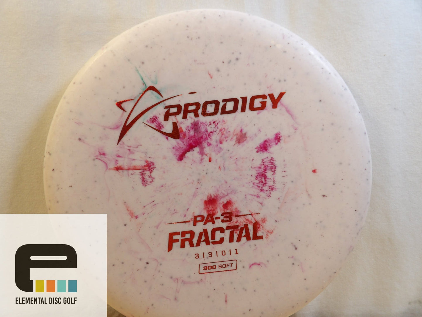 Prodigy 300 Soft Fractal PA - 3 - Elemental Disc Golf