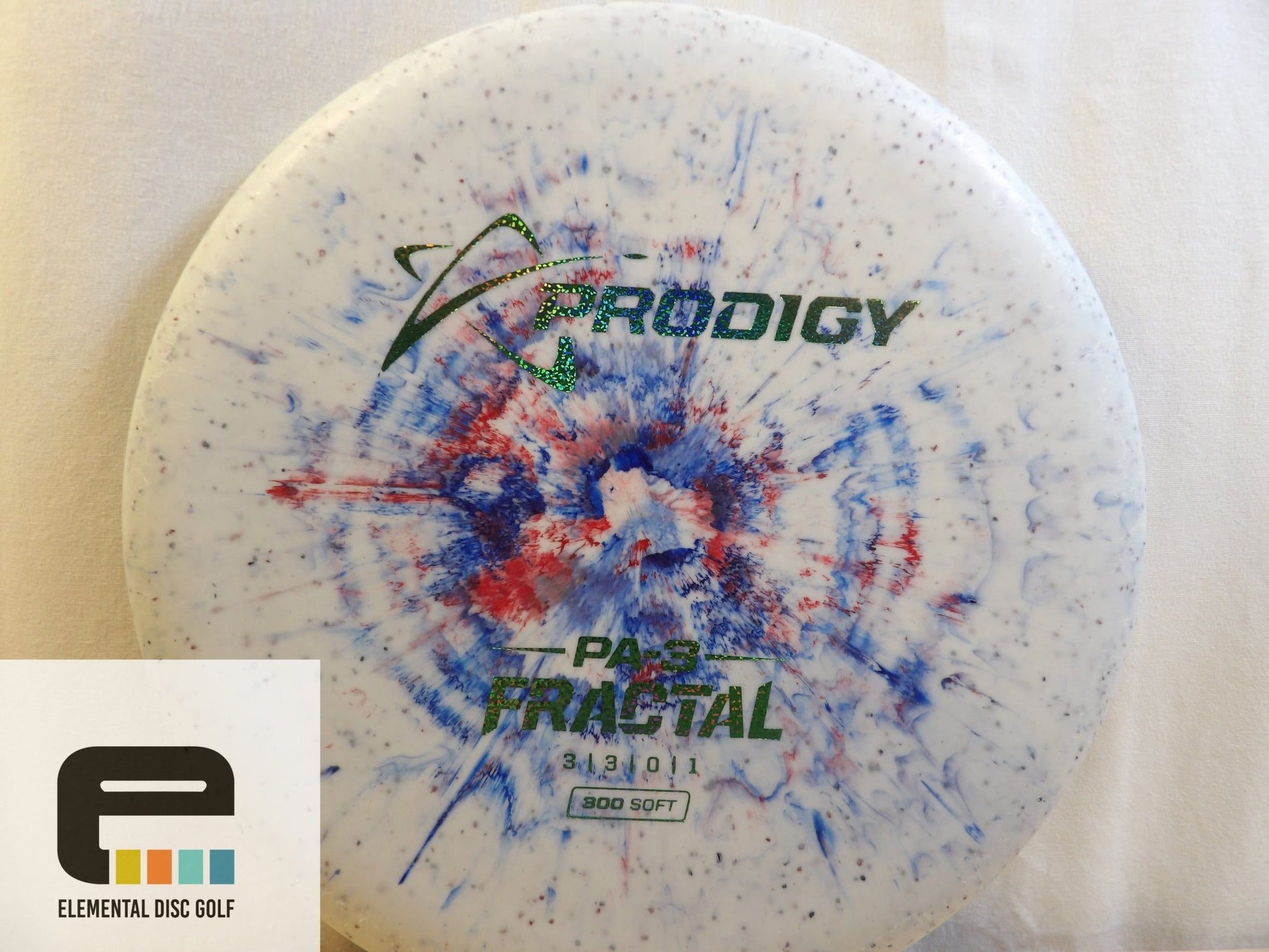 Prodigy 300 Soft Fractal PA - 3 - Elemental Disc Golf