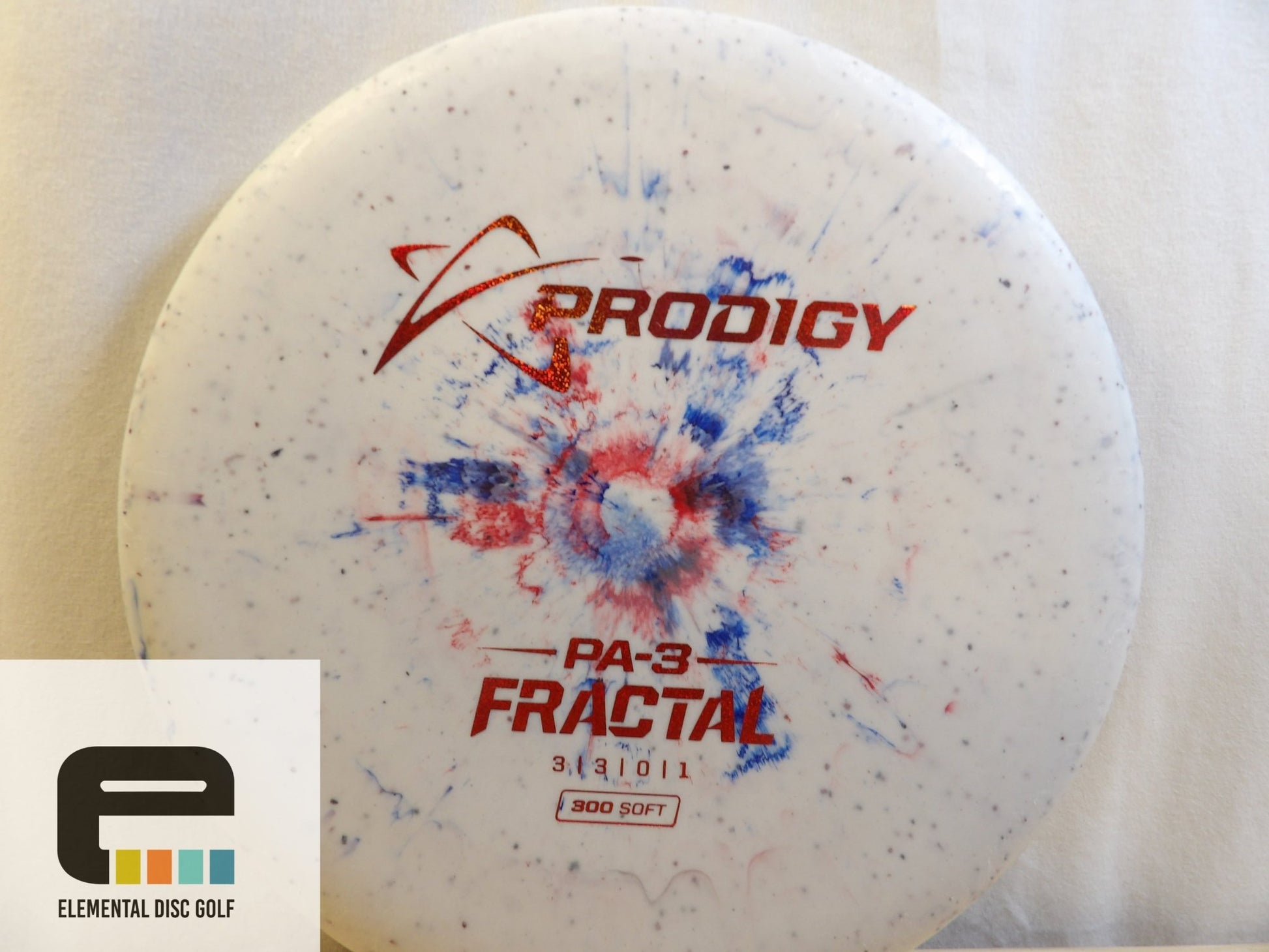 Prodigy 300 Soft Fractal PA - 3 - Elemental Disc Golf