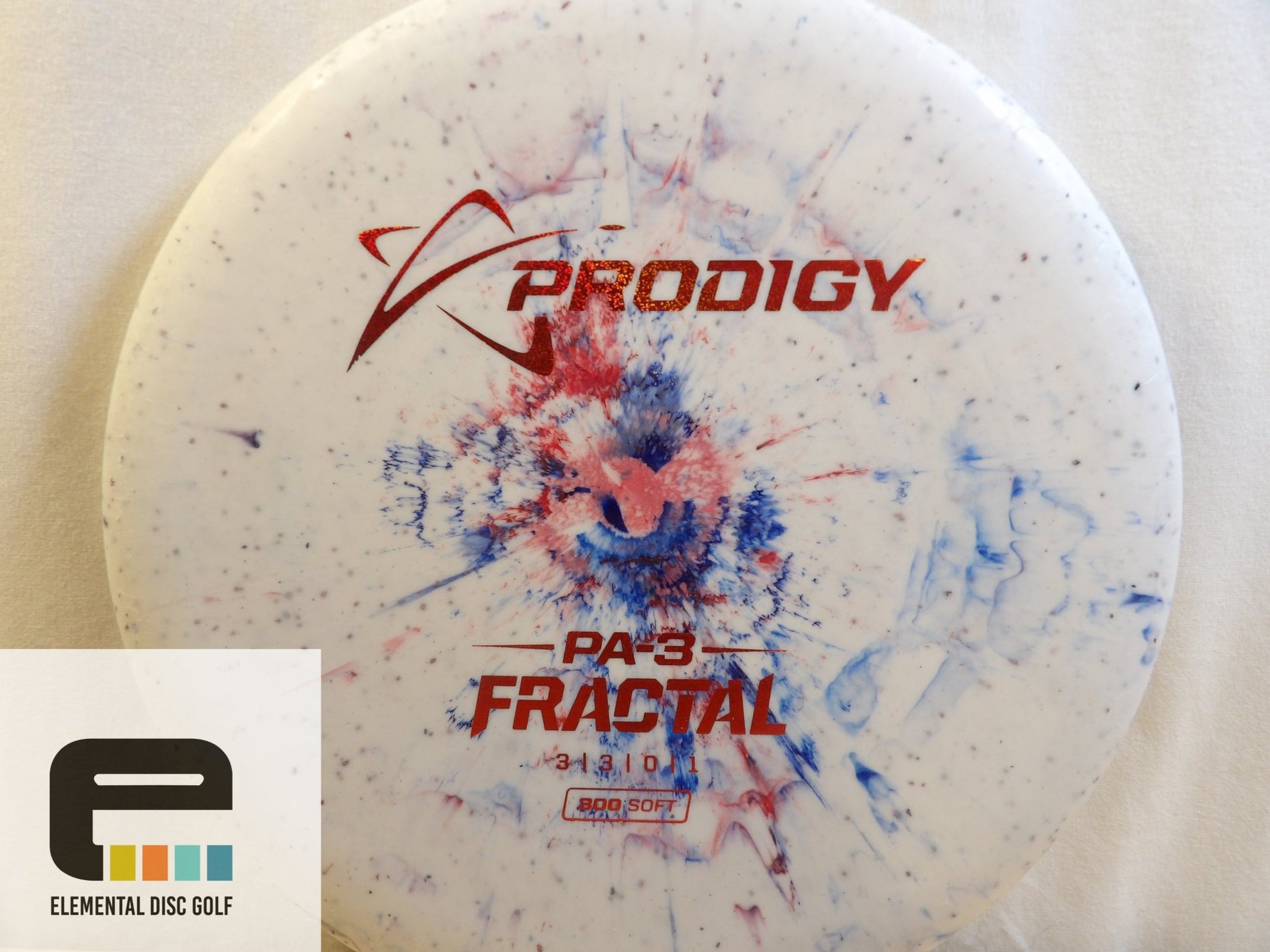 Prodigy 300 Soft Fractal PA - 3 - Elemental Disc Golf