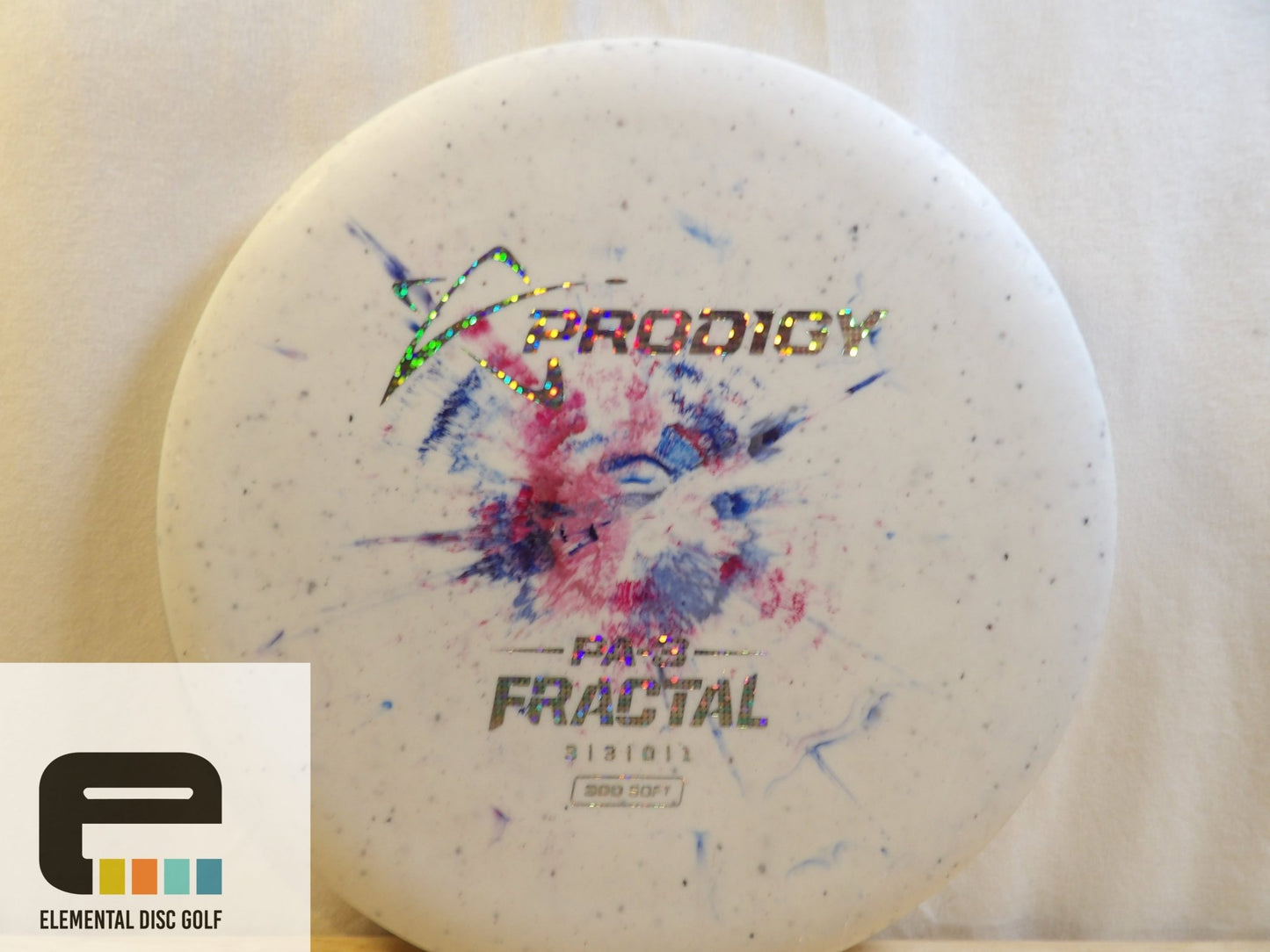 Prodigy 300 Soft Fractal PA - 3 - Elemental Disc Golf