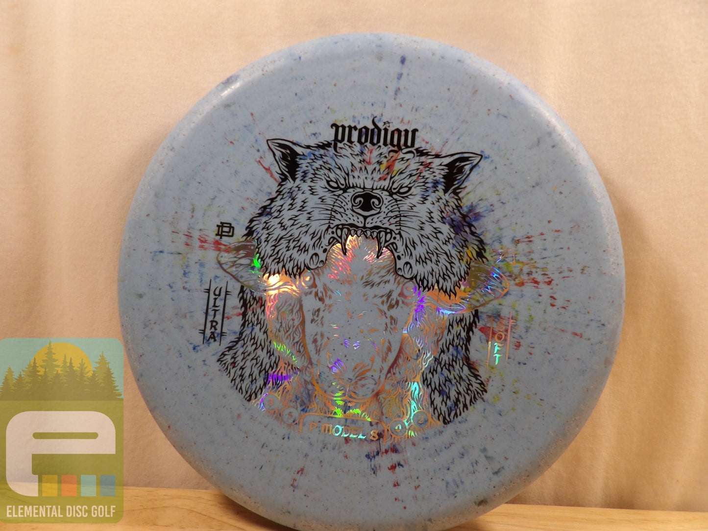Prodigy 300 Ultra Soft Fractal P Model S (3/5/0/2) - Elemental Disc Golf