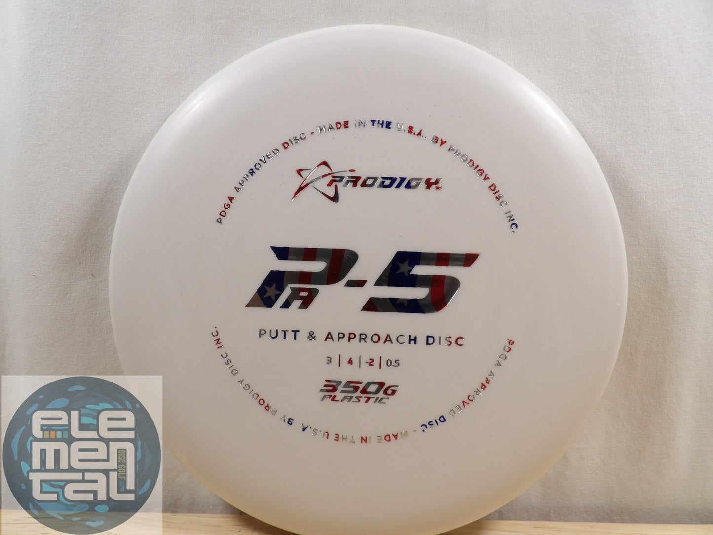 Prodigy 350g Pa-5 (3/4/-2/0.5) - Elemental Disc Golf
