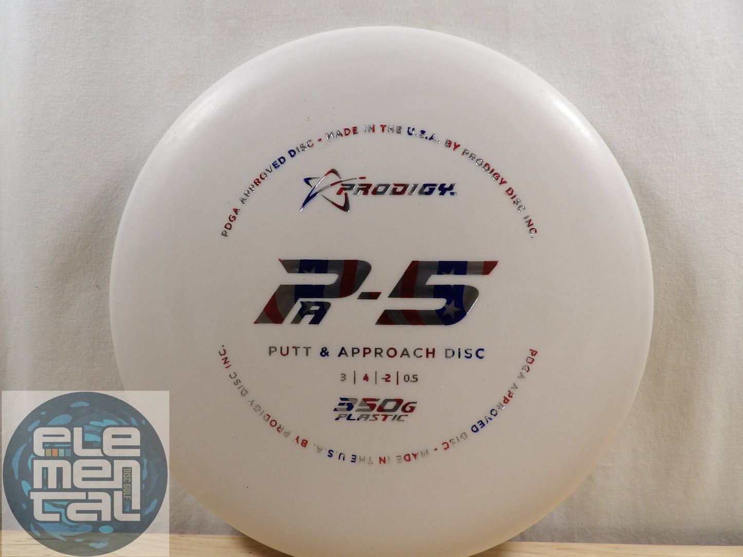 Prodigy 350g Pa-5 (3/4/-2/0.5) - Elemental Disc Golf