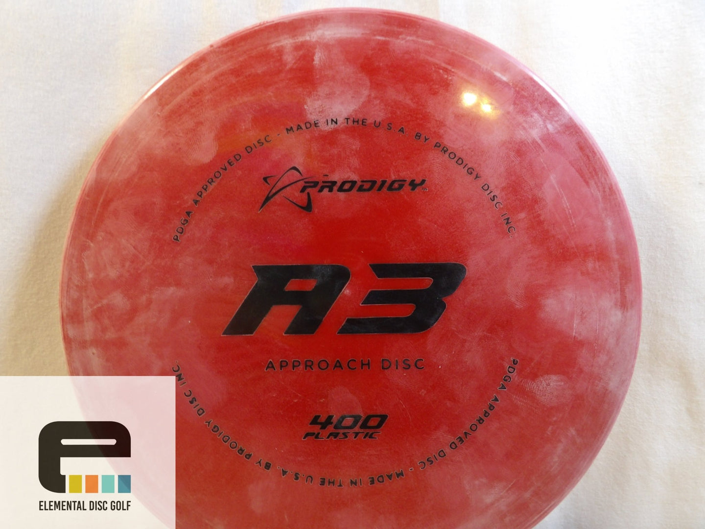 Prodigy 400 A3 (Kevin Jones DGPT Champion Bottom Stamp) - Elemental Disc Golf