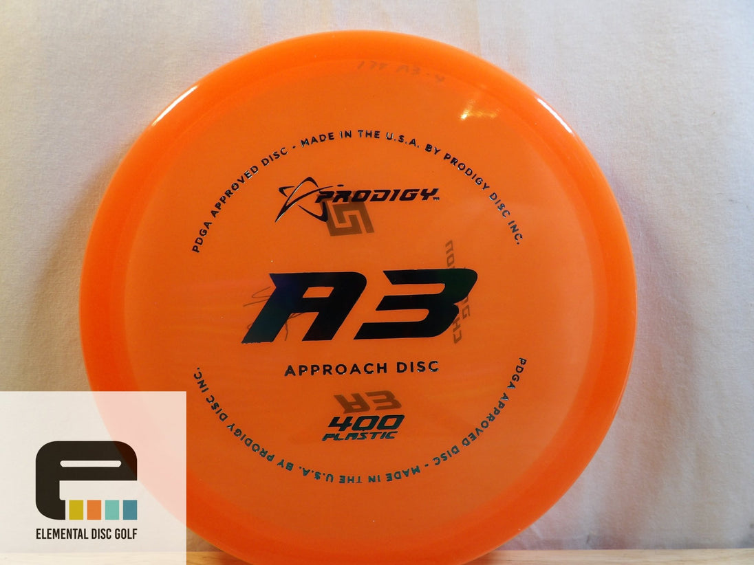 Prodigy 400 A3 (Kevin Jones DGPT Champion Bottom Stamp) - Elemental Disc Golf