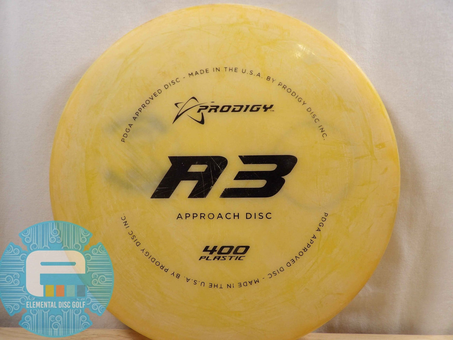 Prodigy 400 A3 (USED – 7/10) — Chalky - Elemental Disc Golf