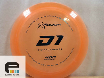 Prodigy 400 D1 (12/5/0/4) - Elemental Disc Golf