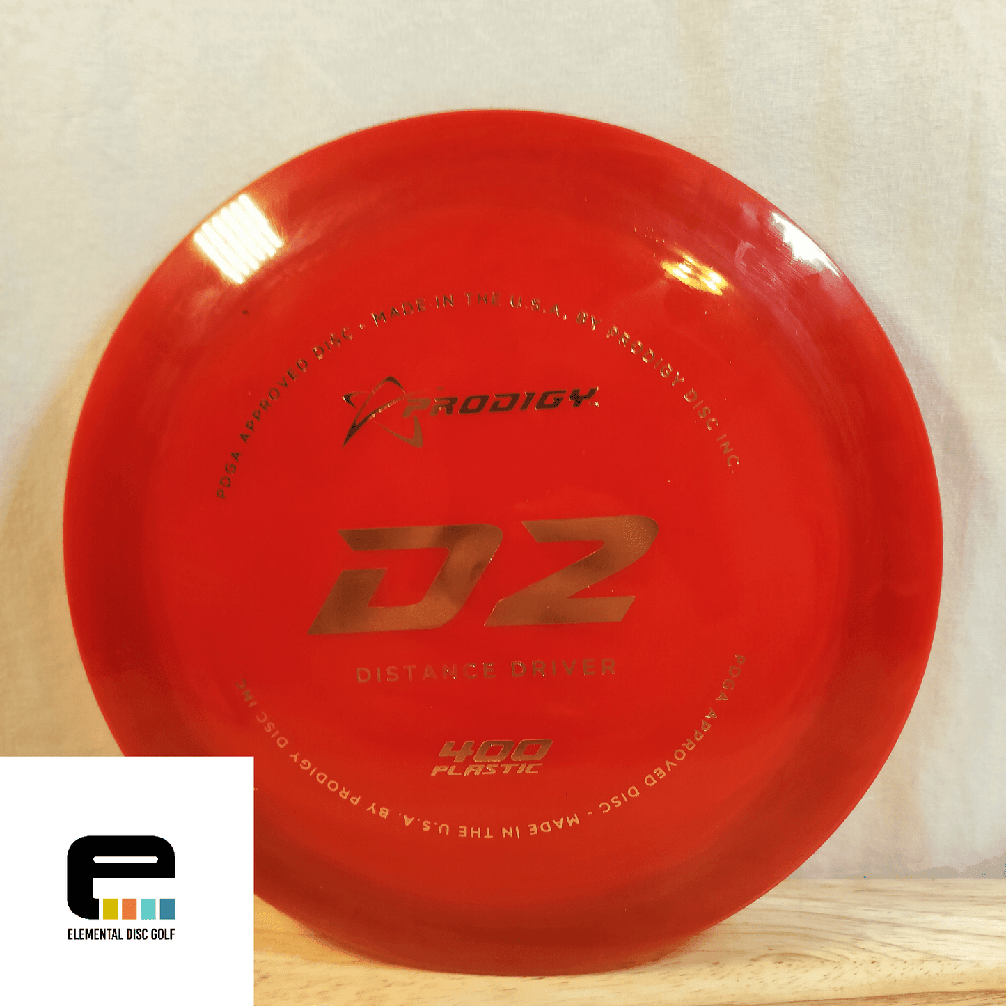 Prodigy 400 D2 ( 12 / 5 / 0 / 3 ) - Elemental Disc Golf