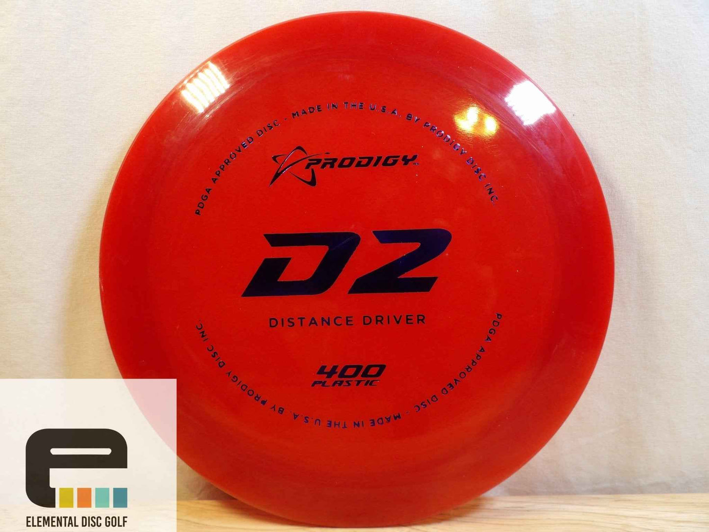 Prodigy 400 D2 ( 12 / 5 / 0 / 3 ) - Elemental Disc Golf
