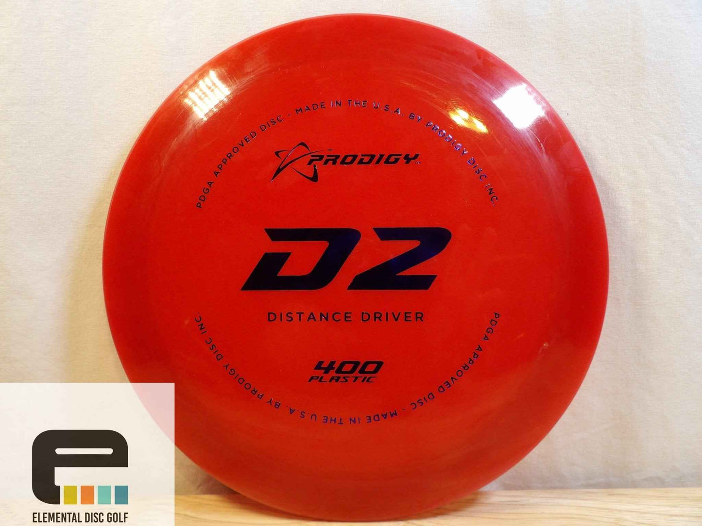 Prodigy 400 D2 ( 12 / 5 / 0 / 3 ) - Elemental Disc Golf