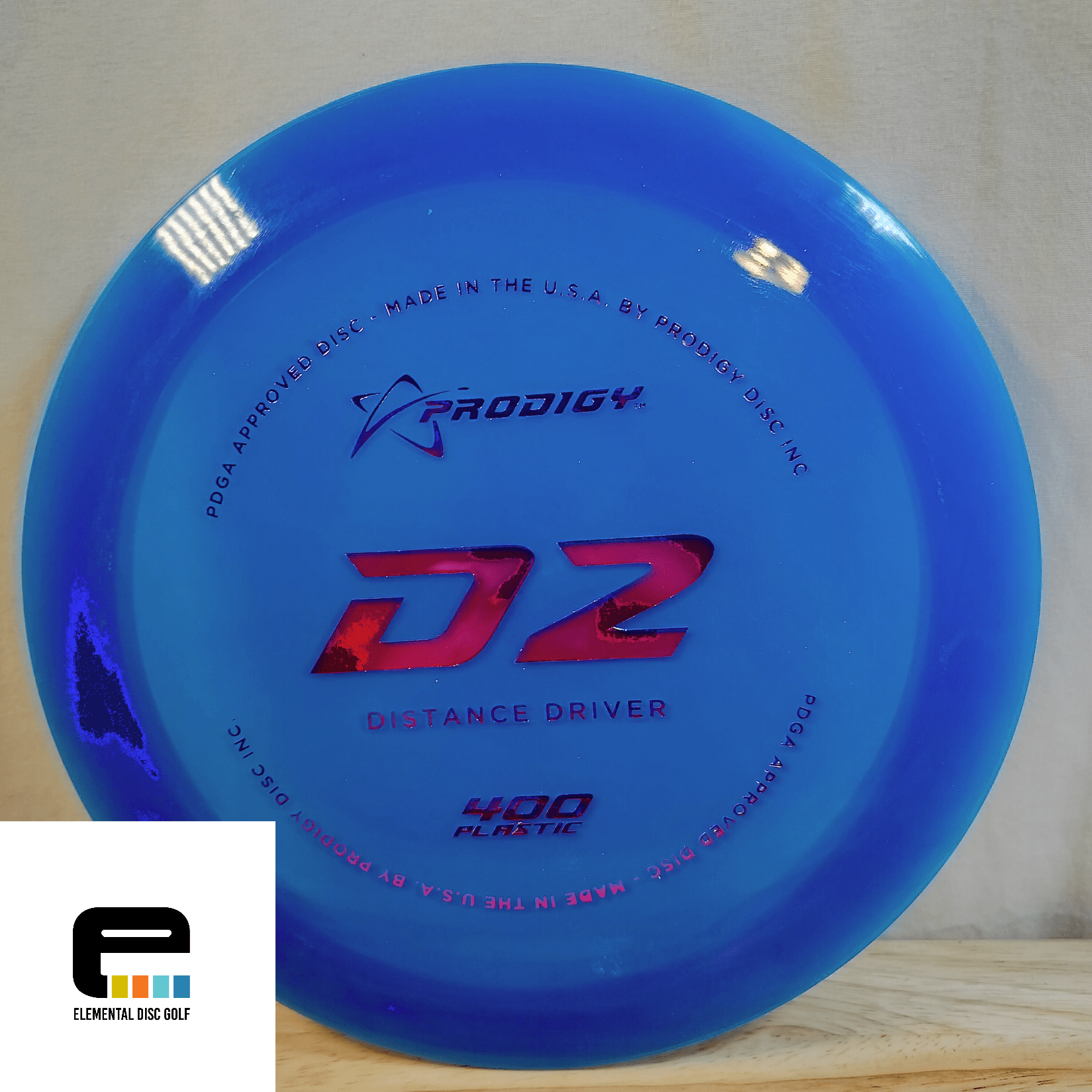Prodigy 400 D2 ( 12 / 5 / 0 / 3 ) - Elemental Disc Golf