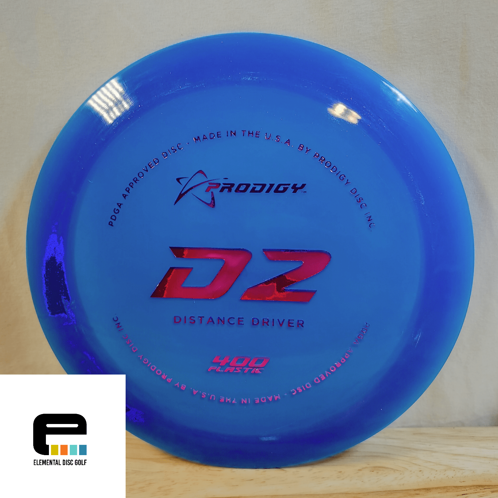 Prodigy 400 D2 ( 12 / 5 / 0 / 3 ) - Elemental Disc Golf