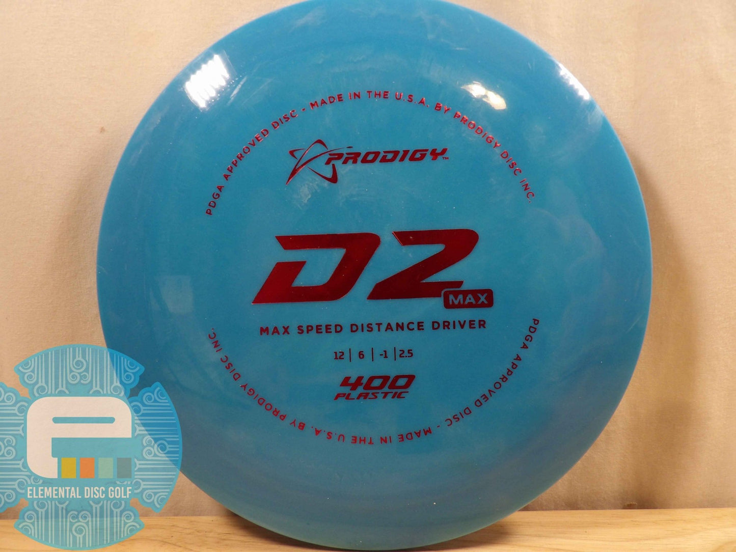 Prodigy 400 D2 Max (USED - 8/10) - Elemental Disc Golf