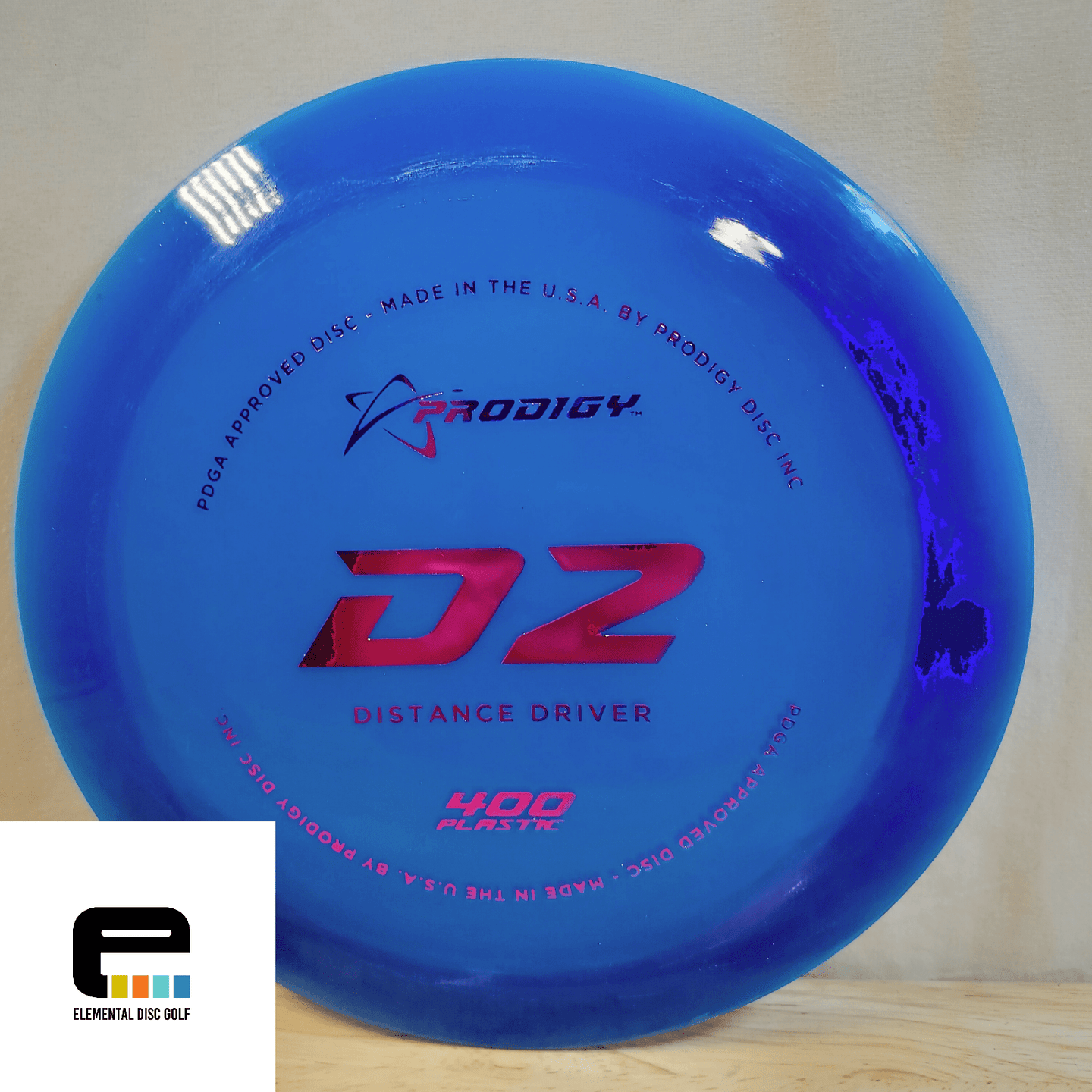 Prodigy 400 D2 - Elemental Disc Golf