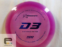 Prodigy 400 D3 (12/6/-1/3) - Elemental Disc Golf