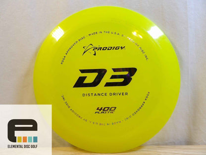 Prodigy 400 D3 (12/6/-1/3) - Elemental Disc Golf