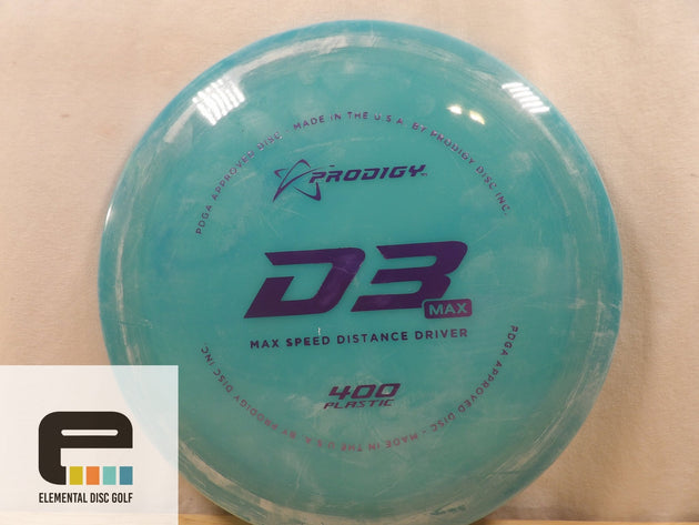 Prodigy 400 D3 Max - Elemental Disc Golf