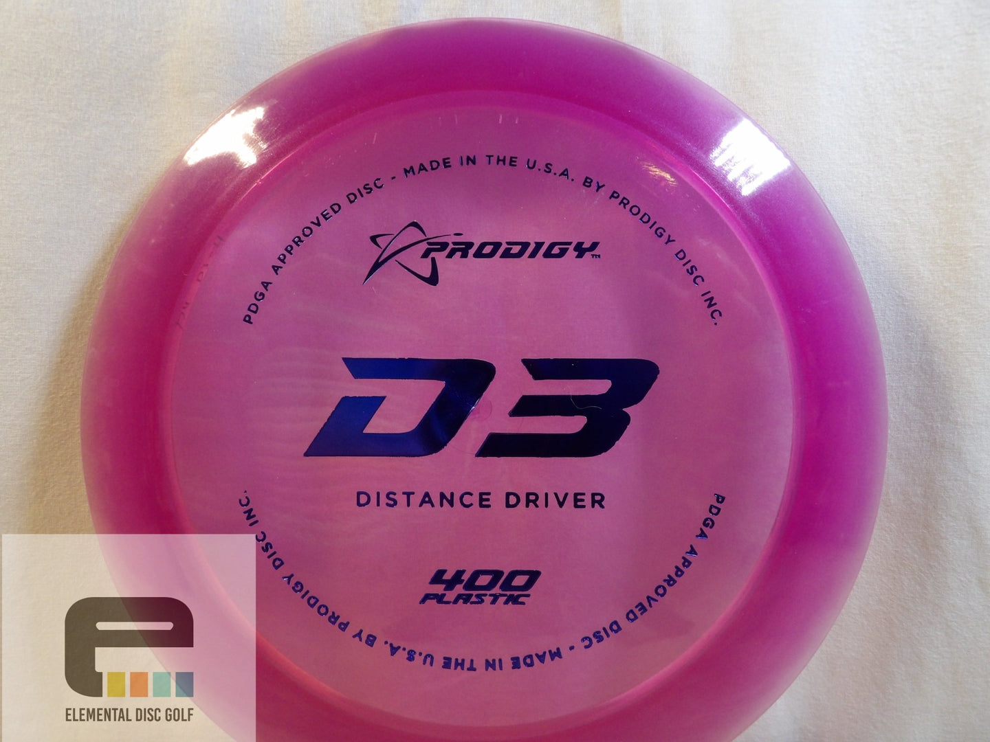 Prodigy 400 D3 - Elemental Disc Golf