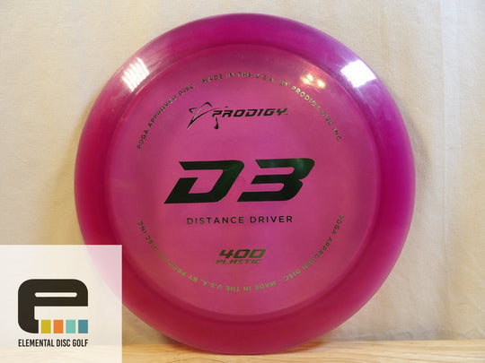 Prodigy 400 D3 - Elemental Disc Golf