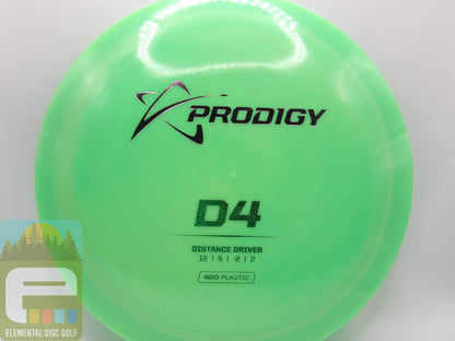 Prodigy 400 D4 (12/5/-2/2) - Elemental Disc Golf