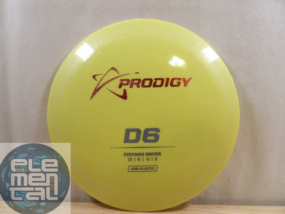 Prodigy 400 D6 ( 12 / 6 / -3 / 2 ) - Elemental Disc Golf