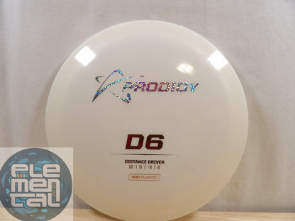 Prodigy 400 D6 ( 12 / 6 / -3 / 2 ) - Elemental Disc Golf