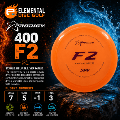 Prodigy 400 F2 (7/5/-1/3) - Elemental Disc Golf
