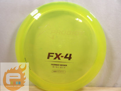 Prodigy 400 FX - 4 ( 9 5 / - 2 / 2 ) - Elemental Disc Golf