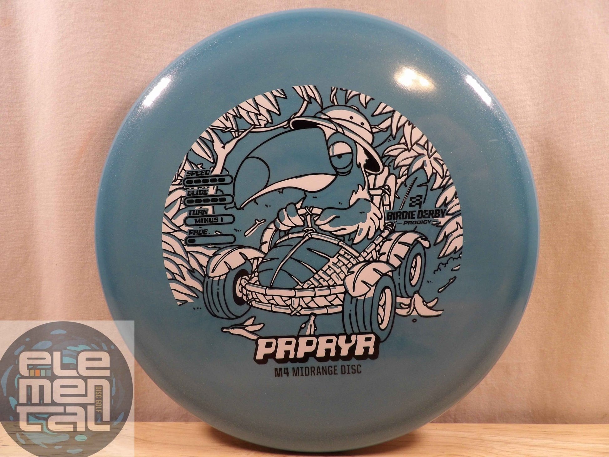 Prodigy 400 Glimmer M4 (5/5/-1/1) 2026 Birdie Derby - Elemental Disc Golf