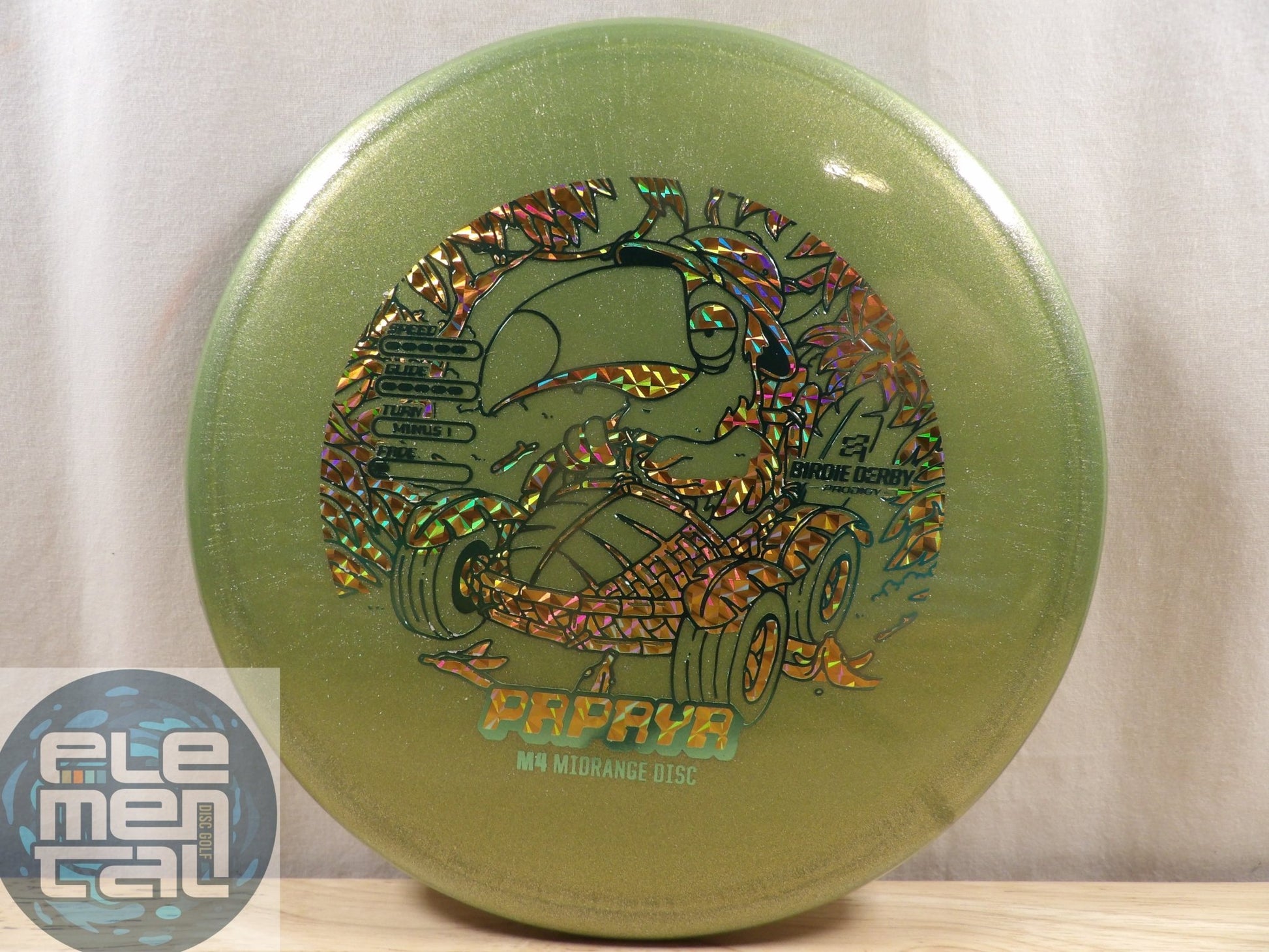 Prodigy 400 Glimmer M4 (5/5/-1/1) 2026 Birdie Derby - Elemental Disc Golf