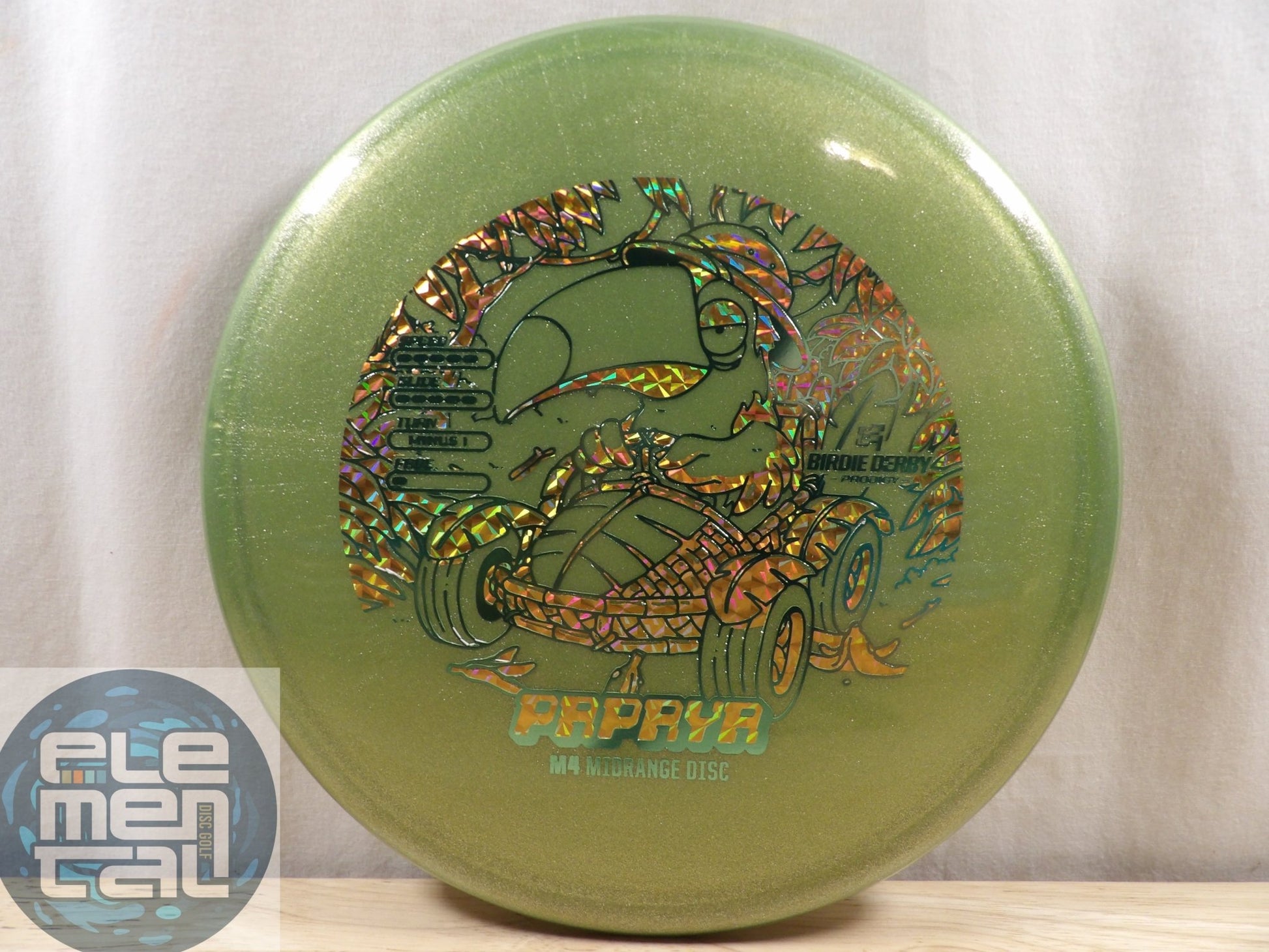 Prodigy 400 Glimmer M4 (5/5/-1/1) 2026 Birdie Derby - Elemental Disc Golf