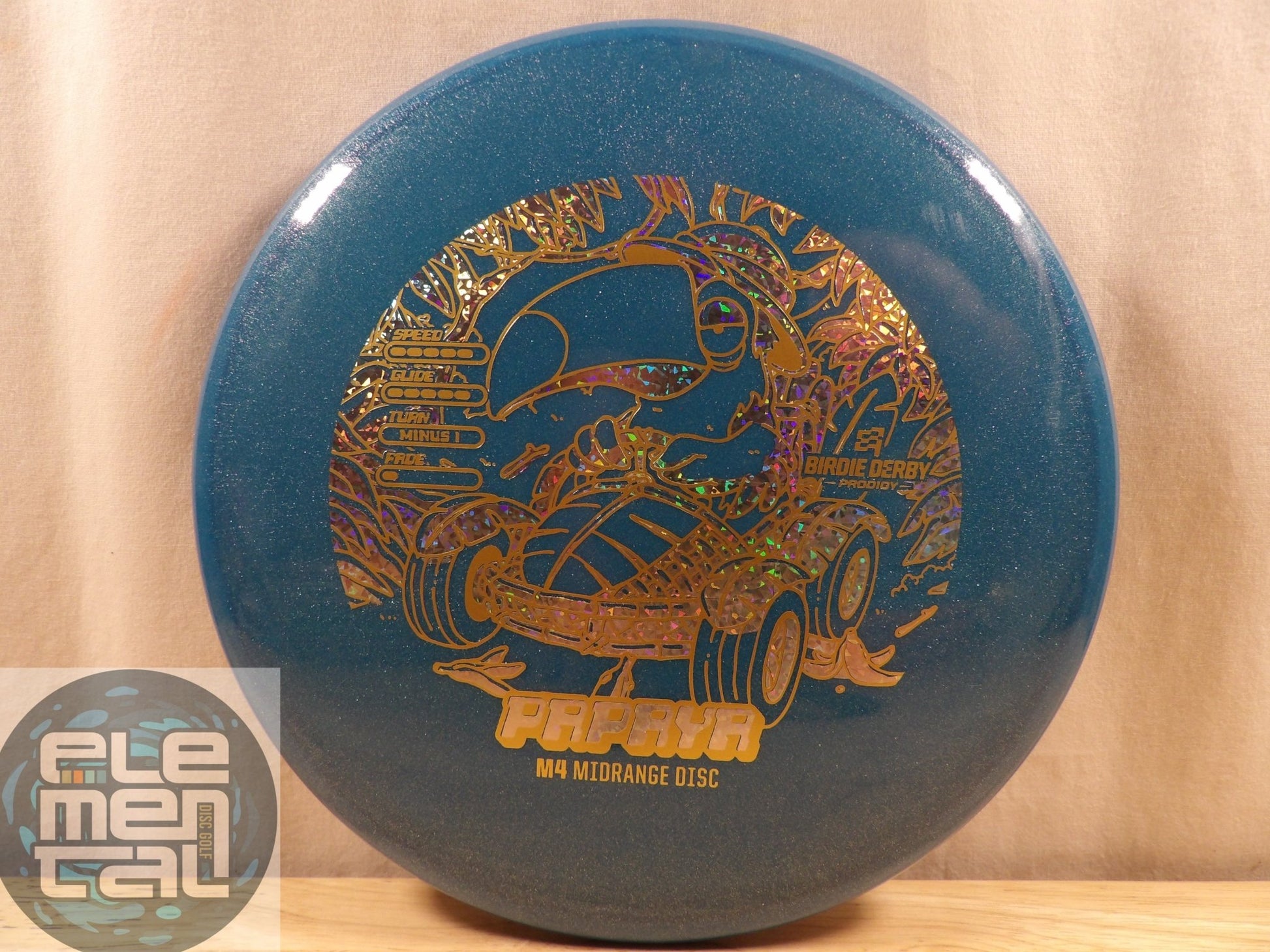 Prodigy 400 Glimmer M4 (5/5/-1/1) 2026 Birdie Derby - Elemental Disc Golf