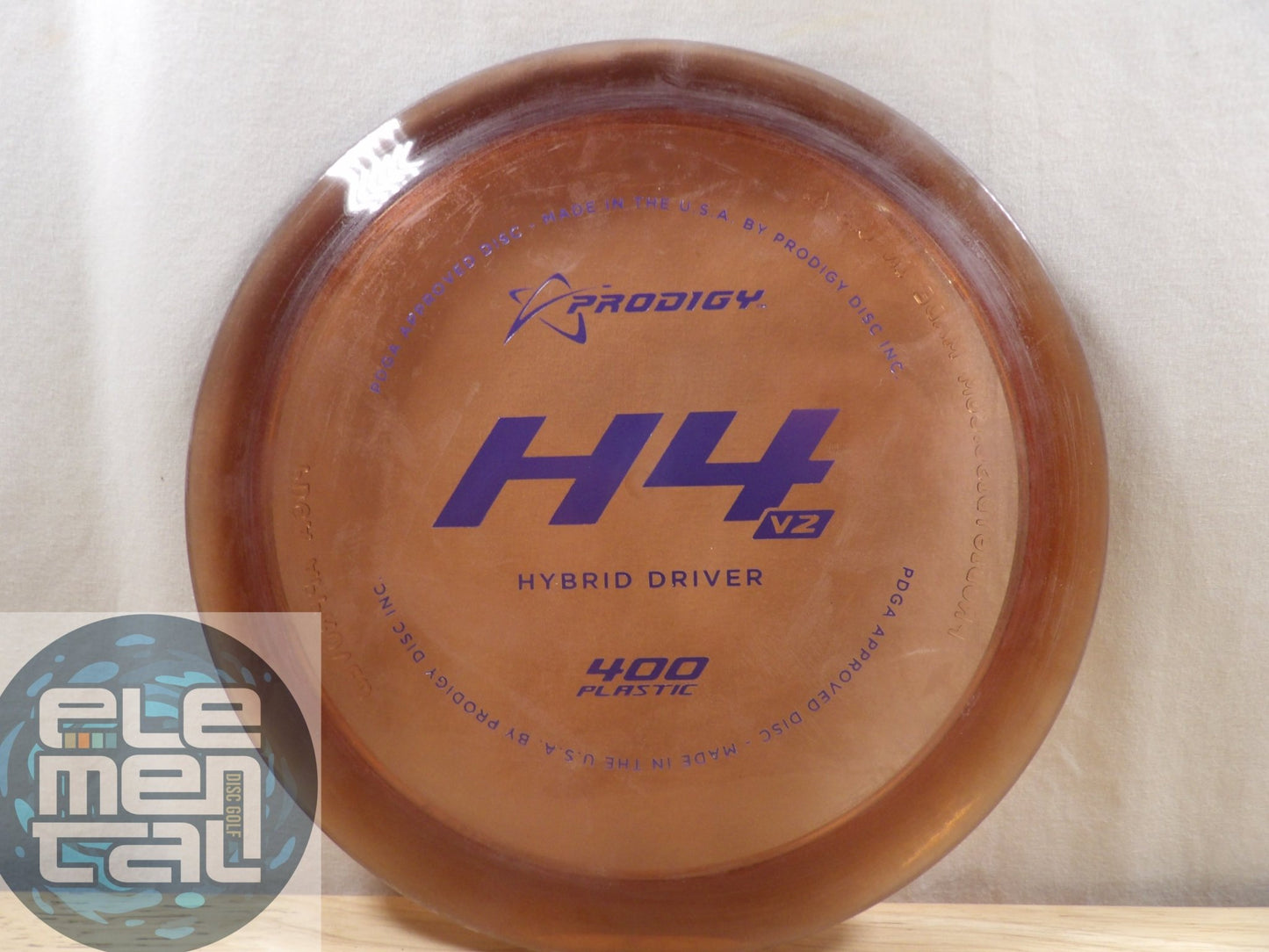 Prodigy 400 H4v2 (10/5/-2/1.5) - Elemental Disc Golf