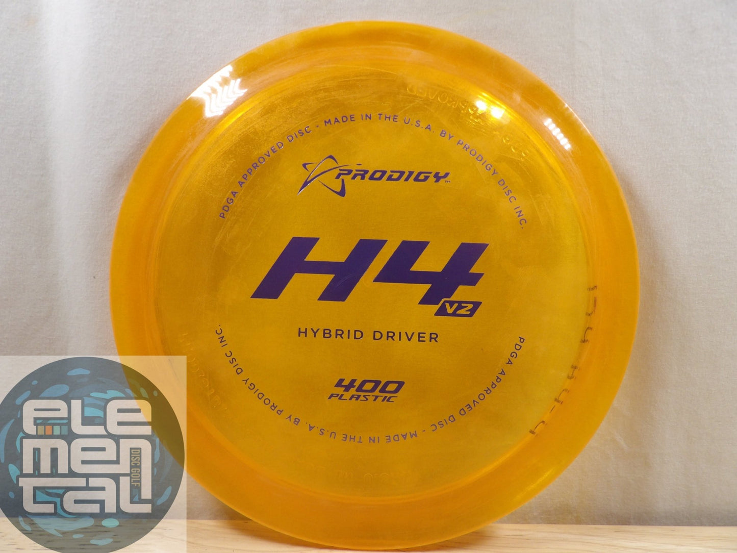Prodigy 400 H4v2 (10/5/-2/1.5) - Elemental Disc Golf