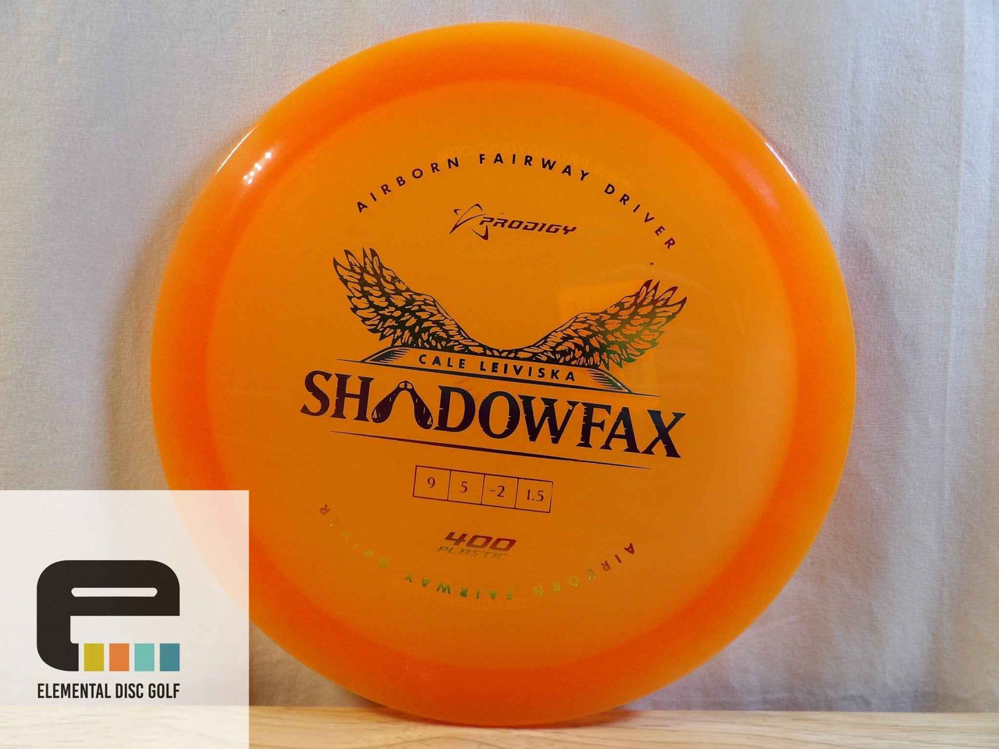 Prodigy 400 Shadowfax (9/5/-2/1.5) - Cale Leiviska - Elemental Disc Golf