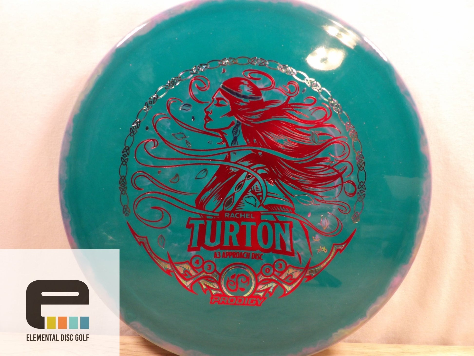 Prodigy 400 Spectrum Ultra Soft A3 (Rachel Turton) - Elemental Disc Golf